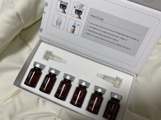 제이앤디바이오 앙코르 블랑 브라이트닝 앰플 — 4점을 준 리뷰어가 2022년 2월 올린 사용 사진