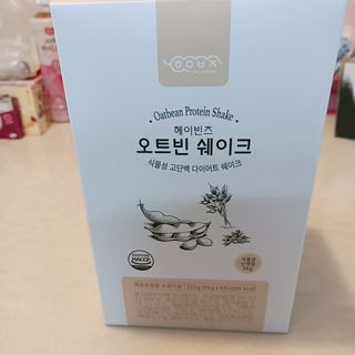헤이빈즈 식사대용 식물성단백질 다이어트쉐이크 파우치 5일분 — 5점을 준 리뷰어가 2023년 3월 올린 사용 사진