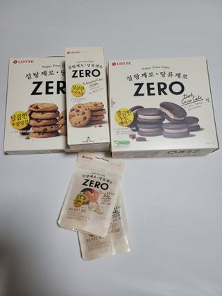 ZERO (초콜릿 칩 쿠키, 카카오 케이크, 후르츠 젤리, 아이스 콜라, 아이스 초코바) — 5점을 준 리뷰어가 2022년 6월 올린 사용 사진