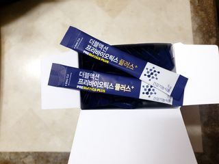메이준뉴트리 더블액션 프리바이오틱스 플러스+ — 5점을 준 리뷰어가 2021년 6월 올린 사용 사진