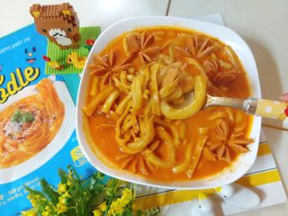 [푸딩팩토리] 로제누들떡볶이 500g / 까르보나라크림누들떡볶이 500g — 5점을 준 리뷰어가 2022년 8월 올린 사용 사진