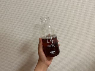 클린24시간 1BOX(5포) + 전용보틀(500ml) — 5점을 준 리뷰어가 2022년 8월 올린 사용 사진
