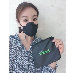어치제작소 MaskSir Fusion Mask — 5점을 준 리뷰어가 2022년 5월 올린 사용 사진