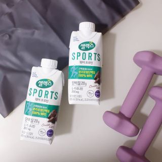 셀렉스스포츠 셀렉스 스포츠 웨이 프로틴 초콜릿 _ 330ml x 12팩 — 5점을 준 리뷰어가 2021년 3월 올린 사용 사진