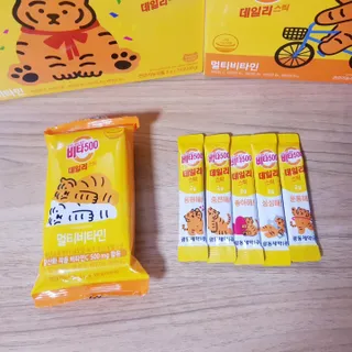 광동생활건강 프리 [광동] VB와 VC를 함유한 멀티 비타민 비타 500 데일리 스틱 180포 — 5점을 준 리뷰어가 2022년 5월 올린 사용 사진