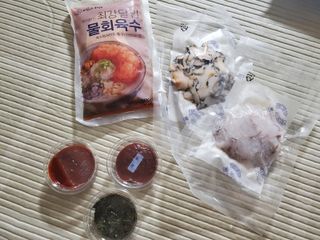 마라도푸드 최강달인 물회 맛집 38년 전통 백년가게 포항 마라도회식당 — 5점을 준 리뷰어가 2023년 5월 올린 사용 사진