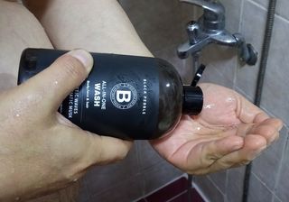 블랙페블 올인원 워시 마그네틱 웨이브 500ml — 5점을 준 리뷰어가 2021년 5월 올린 사용 사진