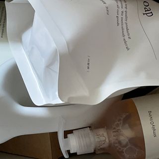 심플리오리빙 어니스트 주방세제 본품 500ml + 리필 900ml (코코넛향) — 5점을 준 리뷰어가 2022년 6월 올린 사용 사진