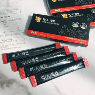 새롬바이오 리생 [미쾌변] 차전자피 식이섬유 건강기능식품 3팩 — 5점을 준 리뷰어가 2021년 6월 올린 사용 사진