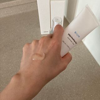 화이트리 비움 약산성 클렌징젤 ,마일드 필링젤 세트 — 5점을 준 리뷰어가 2021년 2월 올린 사용 사진