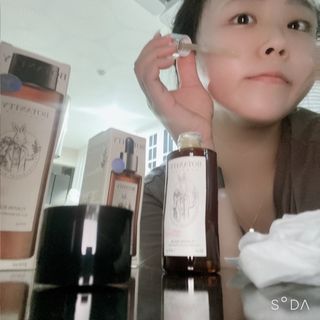보타니티 [홍]조[진]정[결]케어 플라본 부스터 210ml / 플라본 세럼 50ml — 4점을 준 리뷰어가 2022년 7월 올린 사용 사진