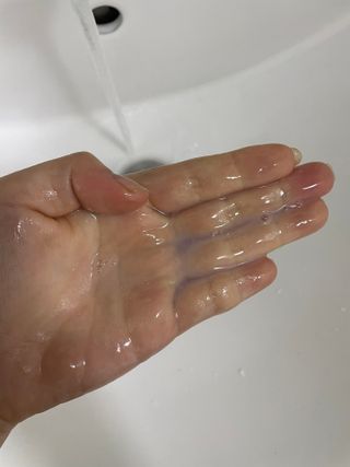 랑벨 내츄럴 딥 포어 클렌저 210ml (저자극 약산성 천연 클렌징 젤) — 5점을 준 리뷰어가 2022년 4월 올린 사용 사진