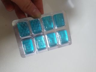 마요라 히말라야 솔트 캔디 2종-페퍼민트 맛, 라임민트 맛 — 5점을 준 리뷰어가 2023년 1월 올린 사용 사진