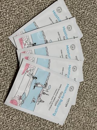 세뚜아(Cettua) [세뚜아] 모이스처 밸런싱 페이셜 마스크 Cettua Moisture Balancing Facial Mask 5매 — 5점을 준 리뷰어가 2024년 4월 올린 사용 사진