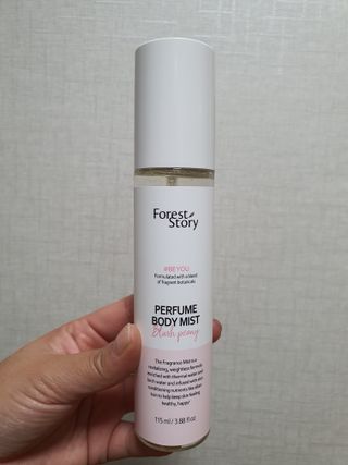 [포레스트스토리] 취향대로 골라쓰는 향수바디미스트 3종 — 5점을 준 리뷰어가 2021년 10월 올린 사용 사진