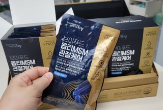 [브이푸드] 옵티MSM 관절케어 (70ml x30포) — 5점을 준 리뷰어가 2022년 6월 올린 사용 사진