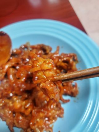 불타 호랑이 닭발 250g — 5점을 준 리뷰어가 2021년 7월 올린 사용 사진