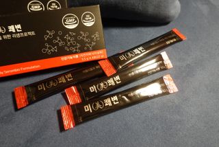 새롬바이오 리생 [미쾌변] 차전자피 식이섬유 건강기능식품 3팩 — 4점을 준 리뷰어가 2021년 7월 올린 사용 사진