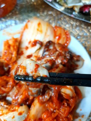 셰프애찬 별미김치 굴겉절이 1kg — 5점을 준 리뷰어가 2022년 12월 올린 사용 사진