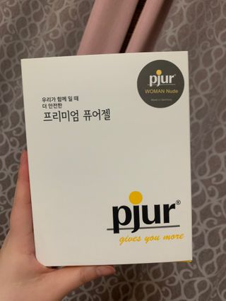 프리미엄 마사지젤 pjur 퓨어젤 — 4점을 준 리뷰어가 2021년 1월 올린 사용 사진