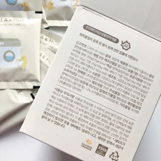 라라앤모어 유아 액체세제+세탁기클리너 — 5점을 준 리뷰어가 2022년 3월 올린 사용 사진