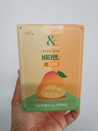 비타앤C 레몬맛, 망고맛 — 4.5점을 준 리뷰어가 2021년 5월 올린 사용 사진