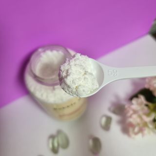 버블데이 아로마/과일 거품 입욕제 — 5점을 준 리뷰어가 2021년 7월 올린 사용 사진