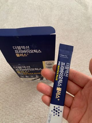 메이준뉴트리 더블액션 프리바이오틱스 플러스+ — 5점을 준 리뷰어가 2021년 4월 올린 사용 사진