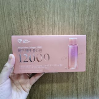 랩앤뷰티 메가 벨벳 콜라겐 12000 — 5점을 준 리뷰어가 2021년 5월 올린 사용 사진