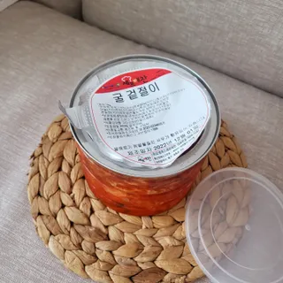 셰프애찬 별미김치 굴겉절이 1kg — 5점을 준 리뷰어가 2022년 12월 올린 사용 사진