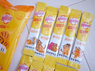 광동생활건강 프리 [광동] VB와 VC를 함유한 멀티 비타민 비타 500 데일리 스틱 180포 — 5점을 준 리뷰어가 2022년 6월 올린 사용 사진