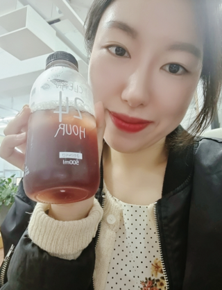 클린24시간 1BOX(5포) + 전용보틀(500ml) — 5점을 준 리뷰어가 2022년 10월 올린 사용 사진