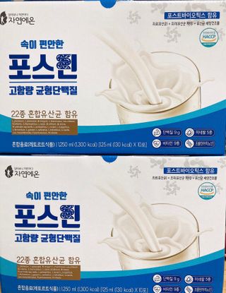 자연에온 마시는 프로틴 고함량 균형단백질 음료 포스틴 125ml 10개입 1BOX — 4점을 준 리뷰어가 2021년 3월 올린 사용 사진