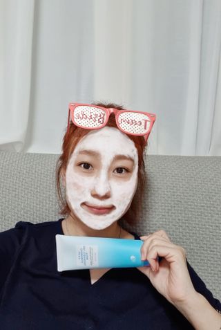 페브유 / FABYOU 페브유 pH5.5 캐모마일 젤 클렌징 폼 + 클렌징 오일 + 토너 3종 세트 — 4점을 준 리뷰어가 2021년 6월 올린 사용 사진