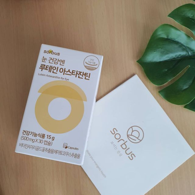 소버스 눈건강엔 루테인 아스타잔틴 리뷰 사진