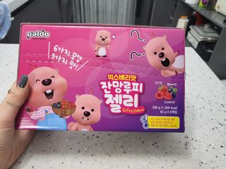 [팔도] 잔망루피젤리 믹스베리맛 42g 8개 — 5점을 준 리뷰어가 2022년 1월 올린 사용 사진