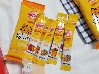 광동생활건강 [광동] 비타500데일리스틱  ★빼빼로데이★ 30포+70포+ 뚱랑이스티커+빼빼로+쇼핑백 — 5점을 준 리뷰어가 2022년 11월 올린 사용 사진