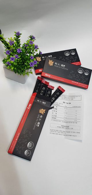 새롬바이오 리생 [미쾌변] 차전자피 식이섬유 건강기능식품 3팩 — 5점을 준 리뷰어가 2021년 7월 올린 사용 사진