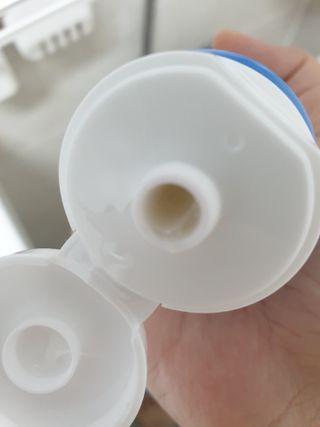 [심폐소생소] 무불소 임산부 천연 치약 — 5점을 준 리뷰어가 2021년 12월 올린 사용 사진