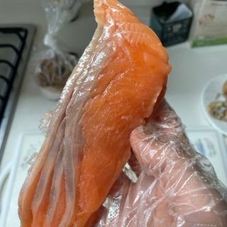 밸런스 다이어트랩 밸다랩 프리미엄 훈제연어 슬라이스 120g — 5점을 준 리뷰어가 2023년 5월 올린 사용 사진