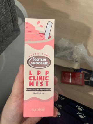 썸헤어 / SUMHAIR [썸헤어] 프로틴 스무디 클리닉 미스트 150ml — 3.5점을 준 리뷰어가 2021년 7월 올린 사용 사진