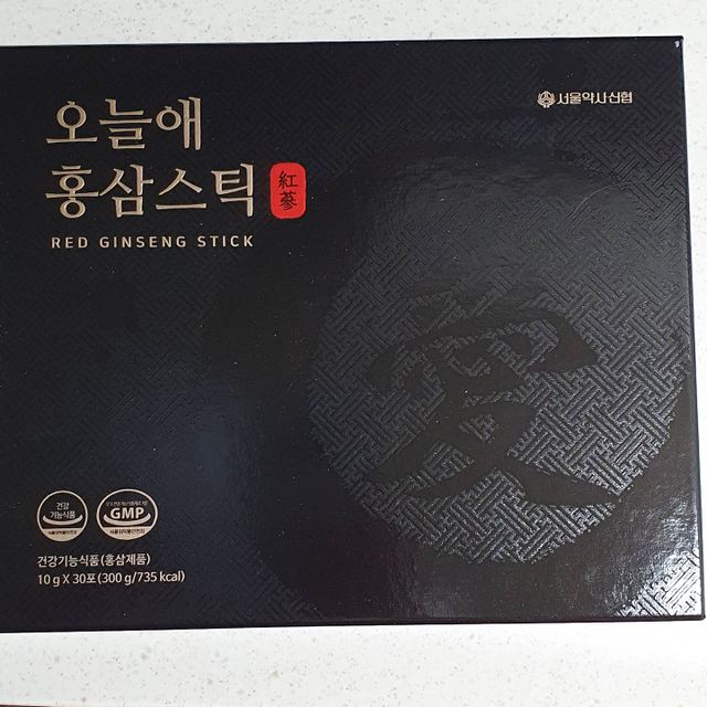 서울약사신협_오늘애홍삼스틱_10gx30포 리뷰 사진