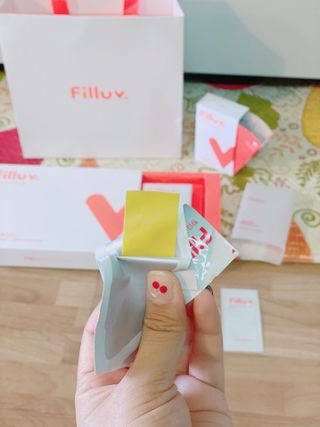 filluv 필럽 필럽 글루타치온 필름 — 5점을 준 리뷰어가 2022년 5월 올린 사용 사진