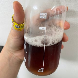 클린24시간 1BOX(5포) + 전용보틀(500ml) — 5점을 준 리뷰어가 2022년 8월 올린 사용 사진