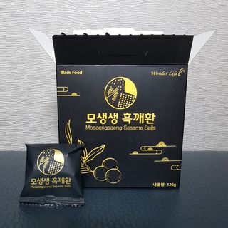 원더라이프 모생생흑깨환 — 3점을 준 리뷰어가 2022년 6월 올린 사용 사진