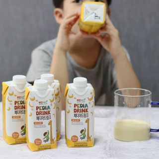 메디웰 페디아드링크 미니 바나나맛 — 5점을 준 리뷰어가 2021년 7월 올린 사용 사진