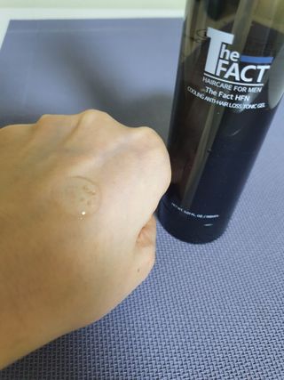 The Fact 더팩트 에이치에프엔 쿨링 안티헤어로스 토닉 젤 150ml — 5점을 준 리뷰어가 2022년 7월 올린 사용 사진