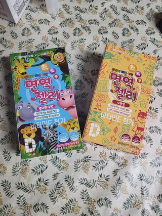 다나음 셀렌에 빠진 아연면역젤리 열대과일맛+사과맛 — 3.5점을 준 리뷰어가 2023년 6월 올린 사용 사진