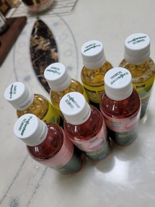 더그레잇티 콤부차 [매일유업] 더그레잇티 44kcal 콤부차 300ml *12개입 (오리지널 6개+베리리치 6개) — 4점을 준 리뷰어가 2023년 7월 올린 사용 사진