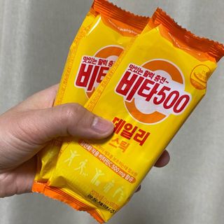 광동제약 [광동] 비타500데일리스틱 70포X2개 + 뚱랑이엽서 + 쇼핑백 증정 — 5점을 준 리뷰어가 2022년 1월 올린 사용 사진